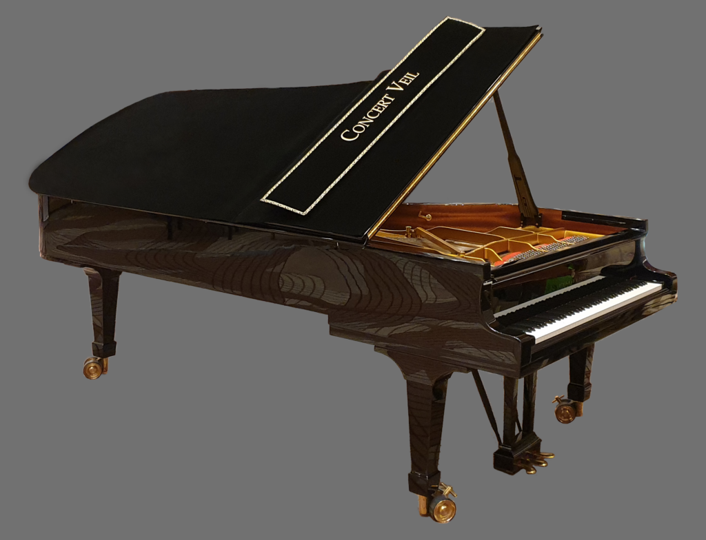 Concert Veil on the grand piano