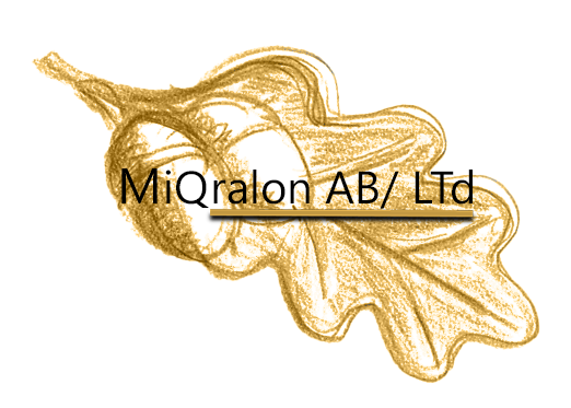 Logga MiQralon AB/ LTd