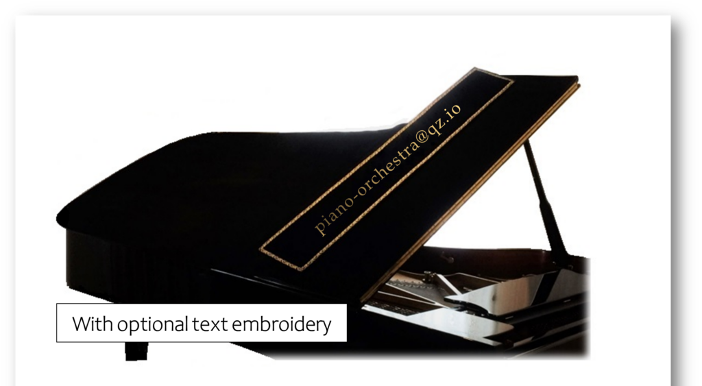Concert Veil optional text on Flap (a)